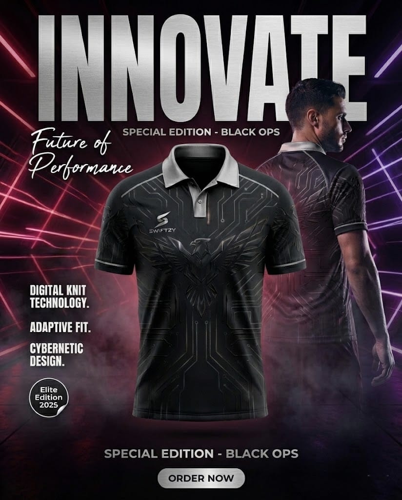 Swiftzy custom cricket jersey