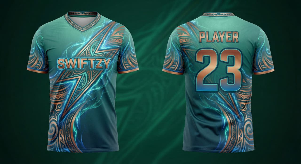 Professional cricket kit jersey