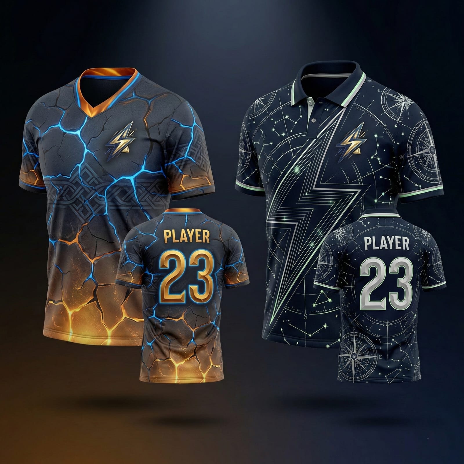 Sports club jersey design