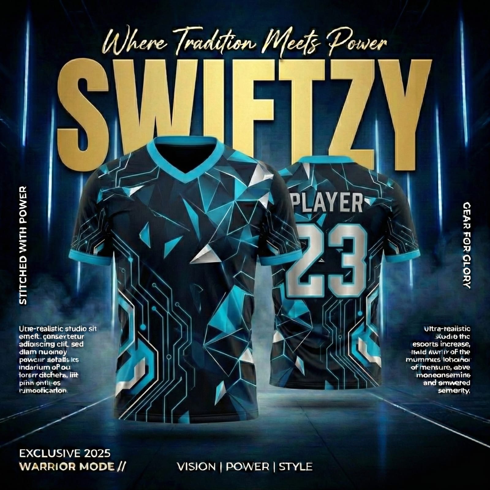 Cricket team uniform Swiftzy