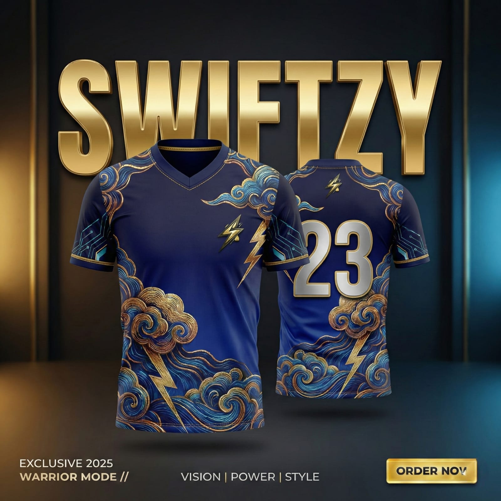 Swiftzy Sportswear jersey design