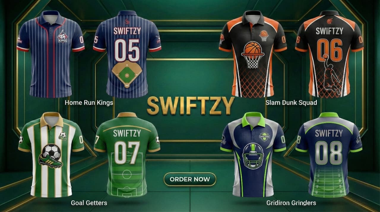 Custom cricket team jersey