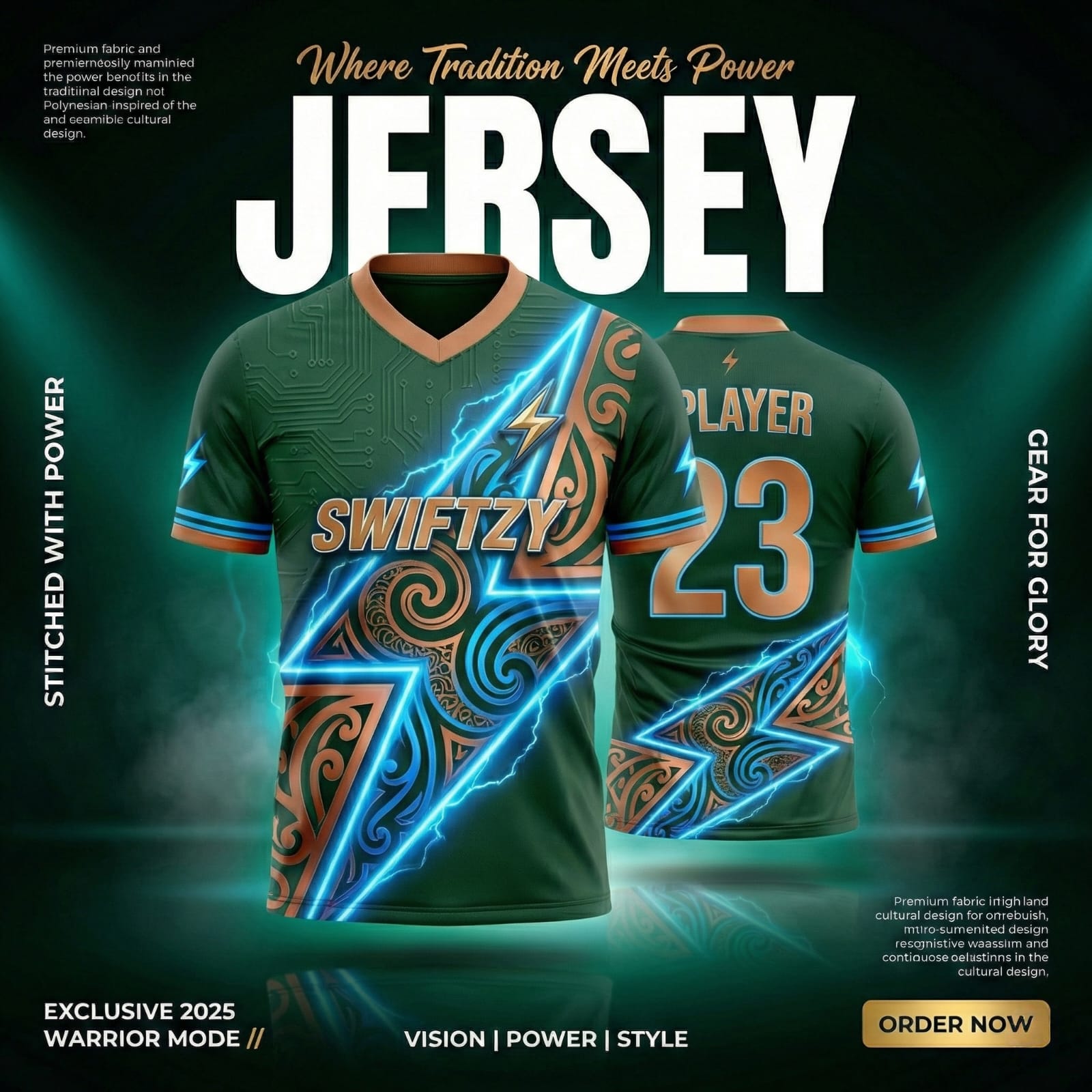 Professional sports jersey Swiftzy